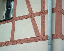 Fachwerk Fassade W�rmed�mmung